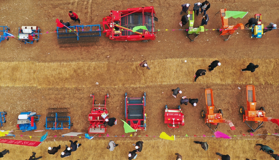 豐收節里選農機