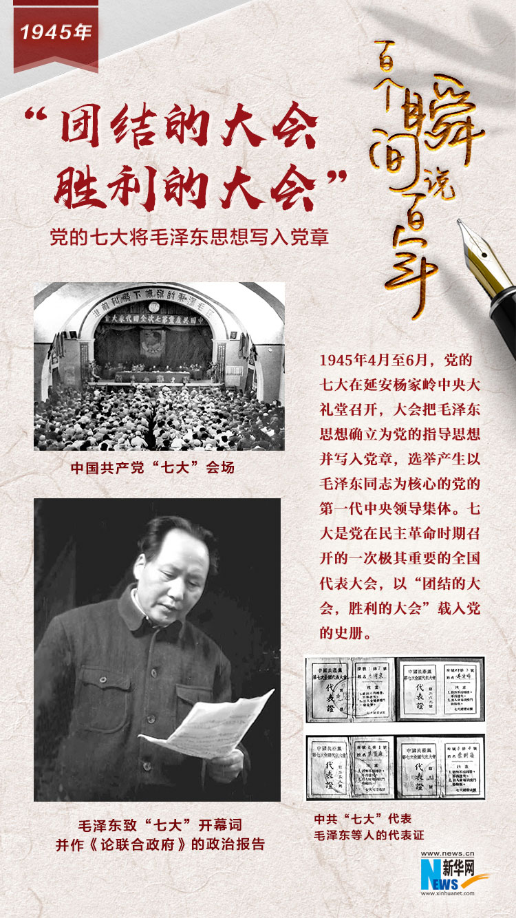 1945，“團結的大會，勝利的大會”