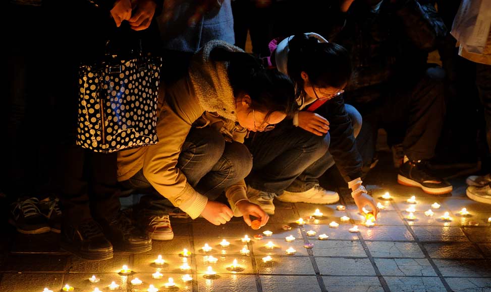 為災區人民祈福