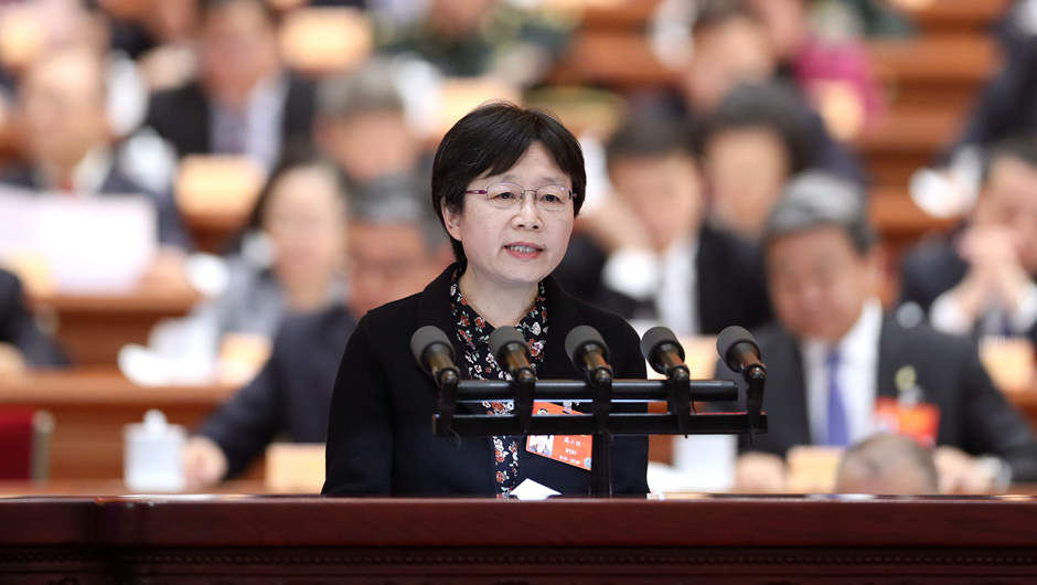 民革中央副主席、上海市委會主委,上海市人大常委會副主任 高小玫