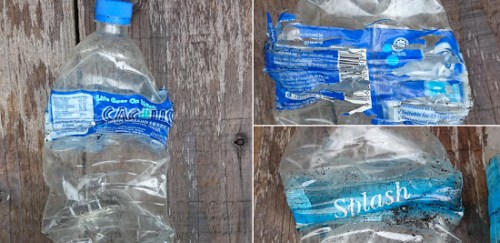 圖為社交網站上傳的在留尼汪島上發現的印尼產水瓶。