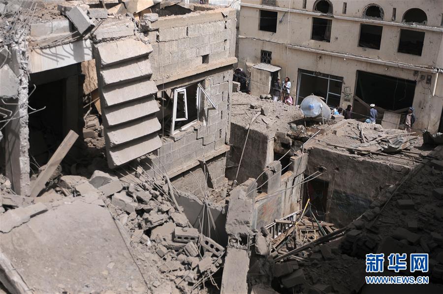 (國際)(2)沙特領導的多國聯軍空襲也門致9人死亡