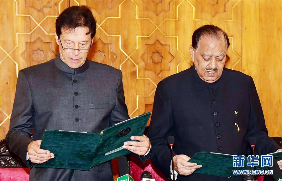 （國(guó)際）（1）伊姆蘭·汗宣誓就任巴基斯坦政府總理 