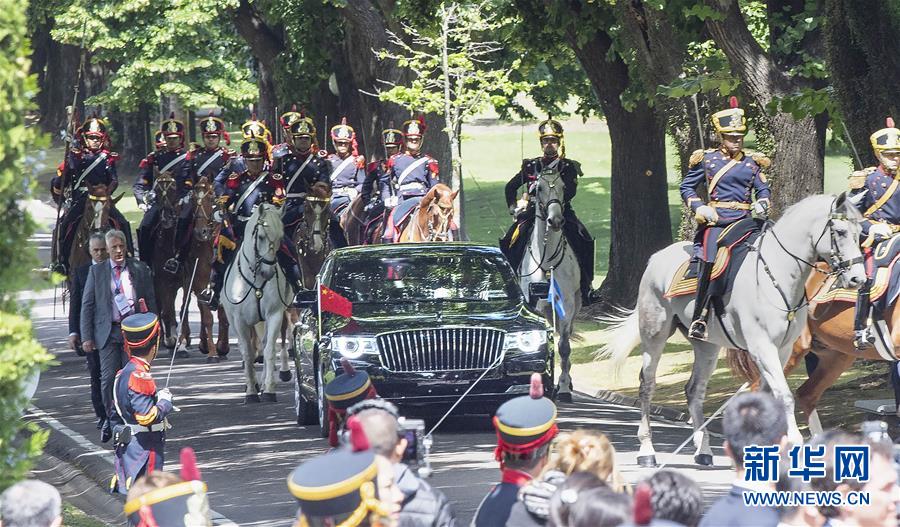 (XHDW)(2)習近平同阿根廷總統馬克里舉行會談