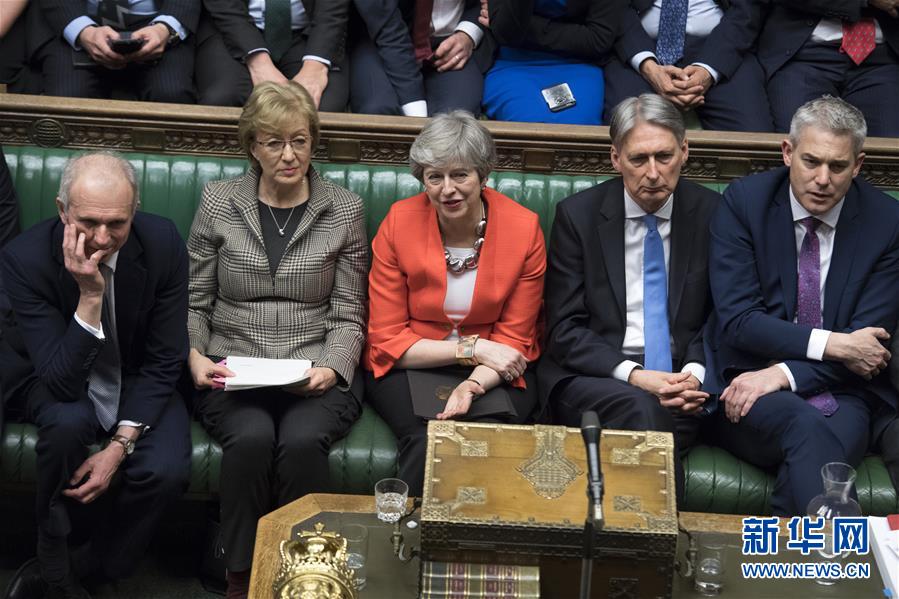 (國際)(3)英國議會下院再次否決“脫歐”協議