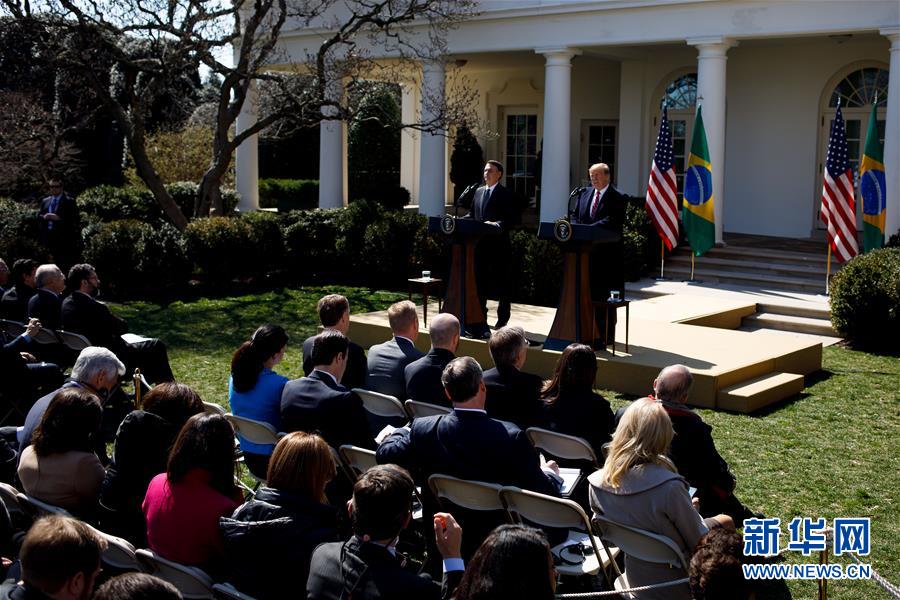 (國(guó)際)(3)特朗普稱美國(guó)有意給予巴西“非北約主要盟國(guó)”地位