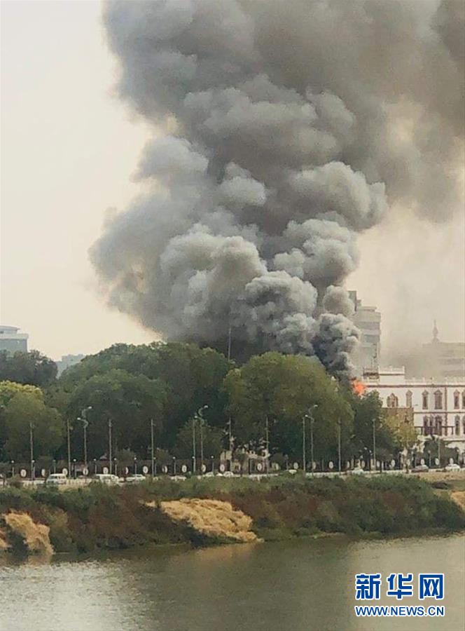(國際) 蘇丹舊總統府發生局部火災