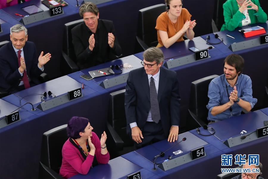 (國際)(1)意大利議員薩索利當選歐洲議會新議長