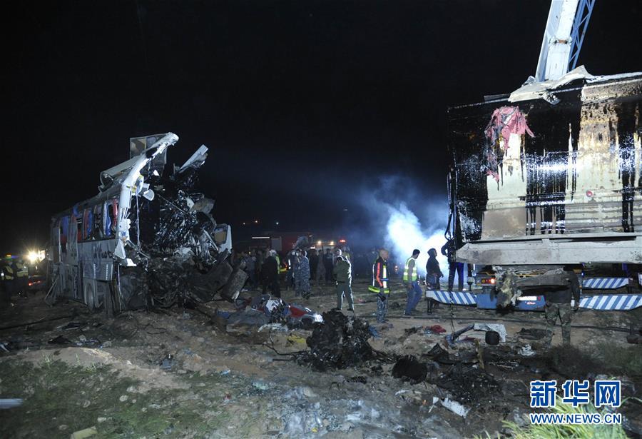 (國(guó)際)(4)敘利亞首都附近發(fā)生重大交通事故