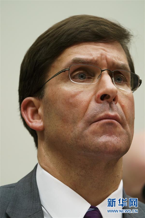 (國際)(1)特朗普解除美國防部長埃斯珀的職務
