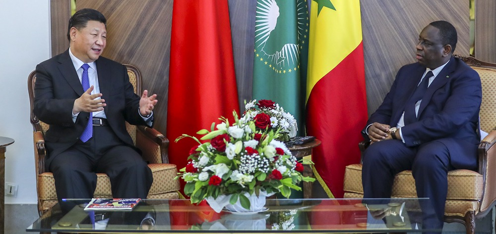 習近平同塞內加爾總統(tǒng)薩勒舉行會談