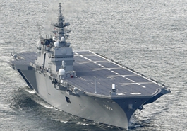 將"出云"號航母化寫入防衛大綱草案