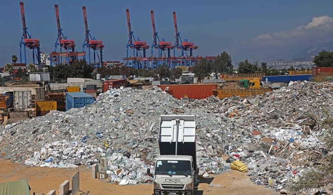 貝魯特:清理工作進行時