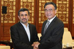 吳邦國會見伊朗總統