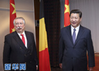 習近平會見比利時聯邦眾議長弗拉奧